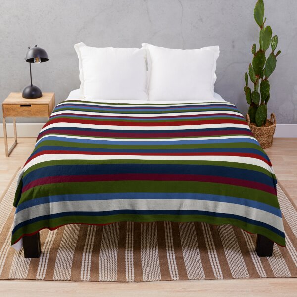 Item preview, Multi Stripes, Green, Red and Blue designed and sold by OneThreeSix.
