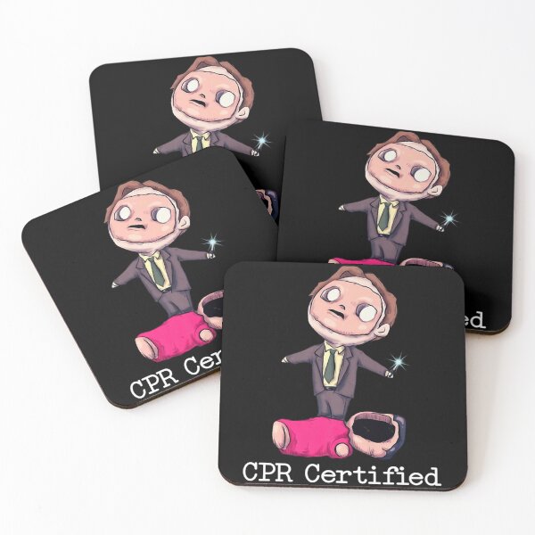 Item preview, Dwight Schrute First Aid Cpr Certified For Boys Women Vintage  designed and sold by sferterkatence.