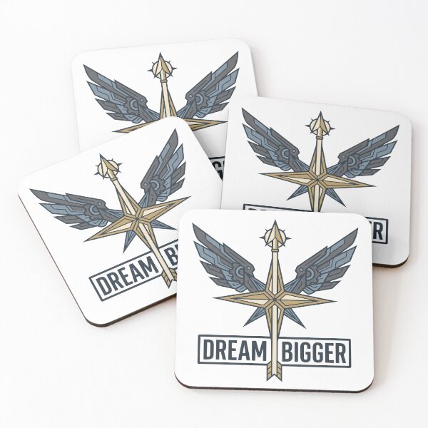 Item preview, Dream Bigger Steampunk Compass Wings Design designed and sold by Mellow Doodle Co..