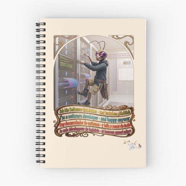 Item preview, Grasshopper JOGUE by HERMIE: Software Developer IT Job Pop Art designed and sold by HERMIE-design.