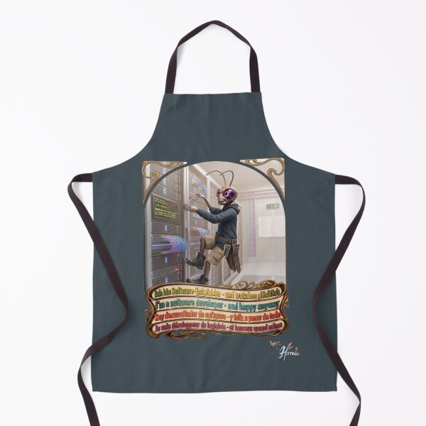 Item preview, Grasshopper JOGUE by HERMIE: Software Developer IT Job Pop Art designed and sold by HERMIE-design.