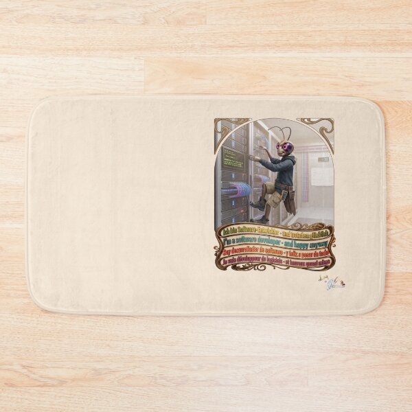 Item preview, Grasshopper JOGUE by HERMIE: Software Developer IT Job Pop Art designed and sold by HERMIE-design.