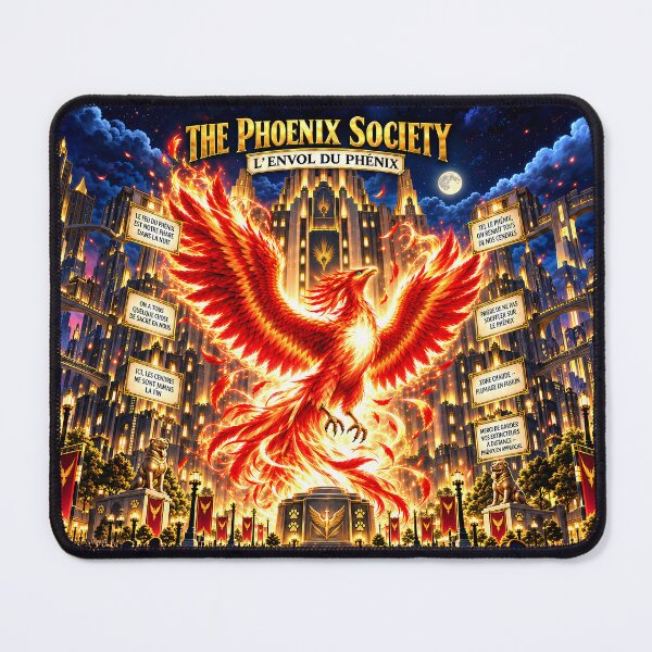 Item preview, The Phoenix Society – The Rise of the Phoenix designed and sold by sirmarleyart.