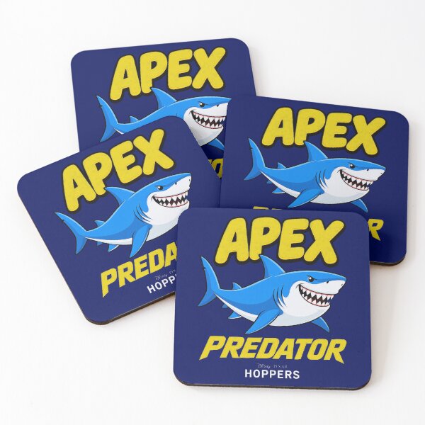 Item preview, Apex Predator Cute Funny Blue Shark designed and sold by amaliagarci.