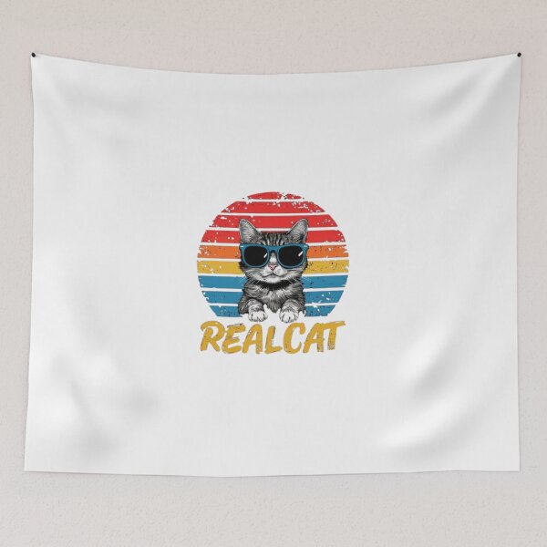 Item preview, REAL COOL CAT designed and sold by ARVI'S ART STUDIO.
