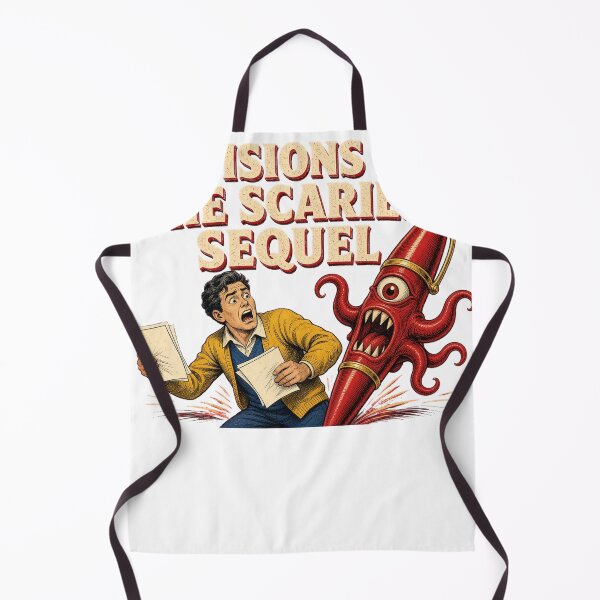 Item preview, Revisions Are The Scariest Sequel Funny PhD Thesis designed and sold by HappyVibration.