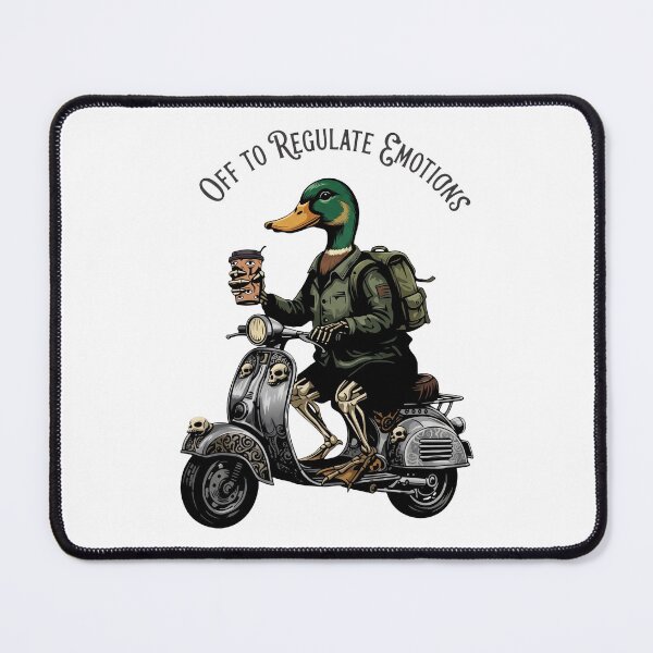 Item preview, Goose Off To Regulate Emotions Edited designed and sold by KristiTaylorArt.
