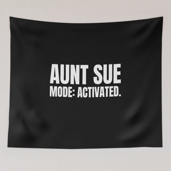 Item preview, Funny Aunt Sue Mode Activated Typography  designed and sold by Designart68.