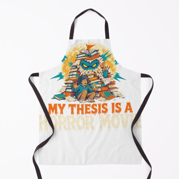 Item preview, My Thesis Is A Horror Movie Funny PhD Dissertation designed and sold by HappyVibration.