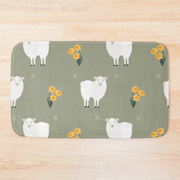 Item preview, Sheep on green designed and sold by reneesillus.