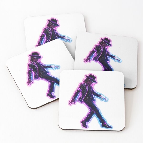 Item preview, Michael Jackson Neon Moonwalk Dance Legend designed and sold by ExploreAura Studio.