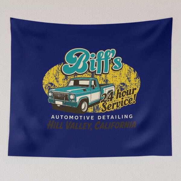 Item preview, Vintage Hill Valley Auto Service Retro Truck designed and sold by amaliagarci.