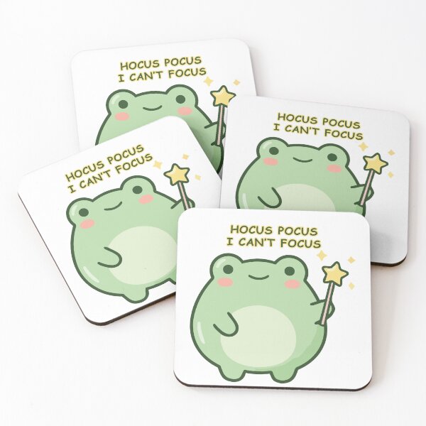 Item preview, I can't focus | Funny frog designed and sold by PrintyRelatable.