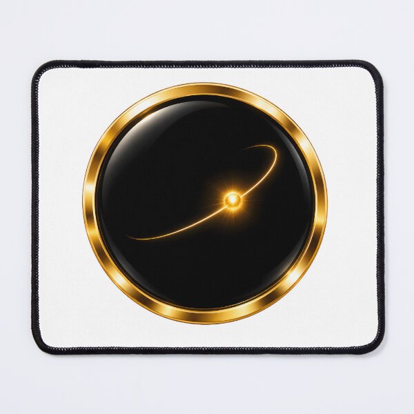 Item preview, Golden Electron | Luxury Gold Physics Symbol designed and sold by simaso.