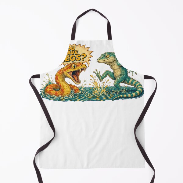 Item preview, You Have Legs Funny Snake Lizard Meme designed and sold by HappyVibration.