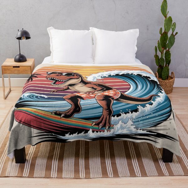 Item preview, Surfing Dinosaur designed and sold by 123ks.