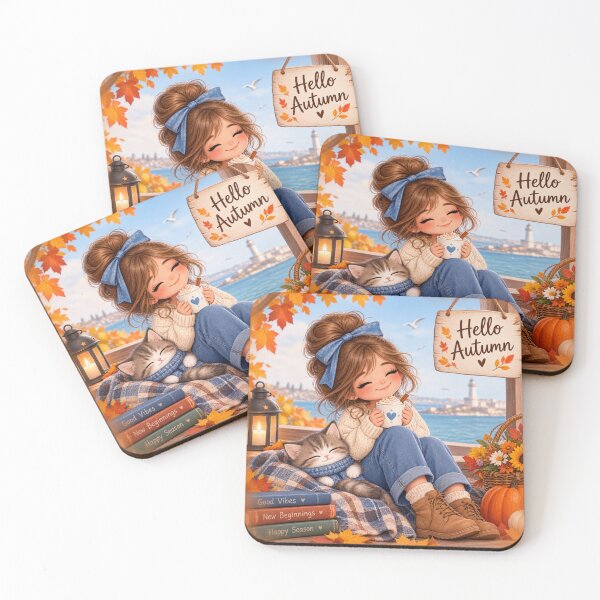 Item preview, Hello Autumn designed and sold by Dew Drop Designs.