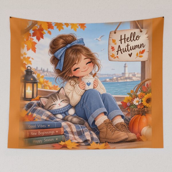Item preview, Hello Autumn designed and sold by Dew Drop Designs.