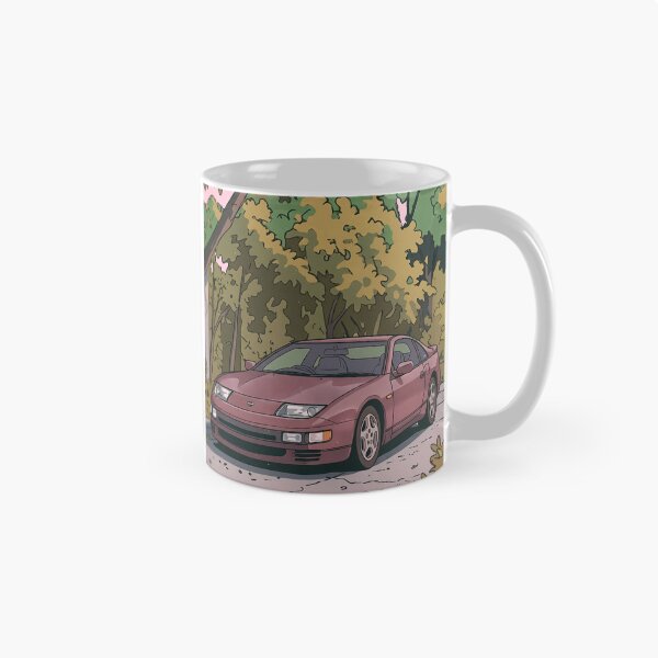 Item preview, Nissan Fairlady Z32 300ZX Retro Anime Aesthetic JDM Car Art designed and sold by Motorline44.