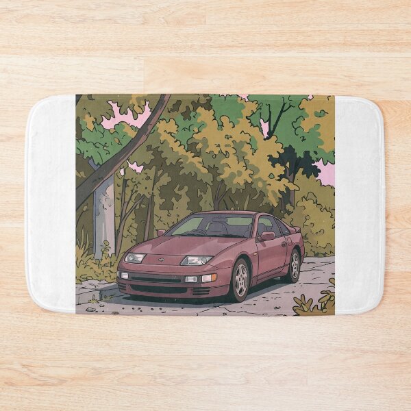 Item preview, Nissan Fairlady Z32 300ZX Retro Anime Aesthetic JDM Car Art designed and sold by Motorline44.