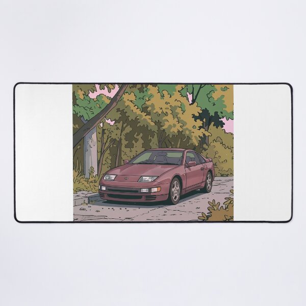 Item preview, Nissan Fairlady Z32 300ZX Retro Anime Aesthetic JDM Car Art designed and sold by Motorline44.