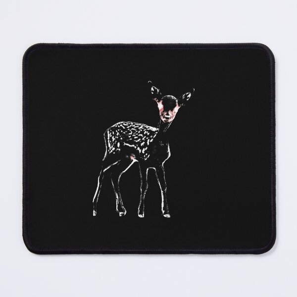 Item preview, Creepy Cursed Fawn Dark Art Macabre Horror Design designed and sold by Designart68.