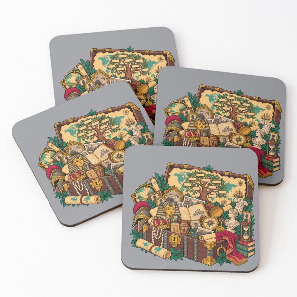 Item preview, Treasures of Time – Vintage History & Family Tree designed and sold by Aimetoi.