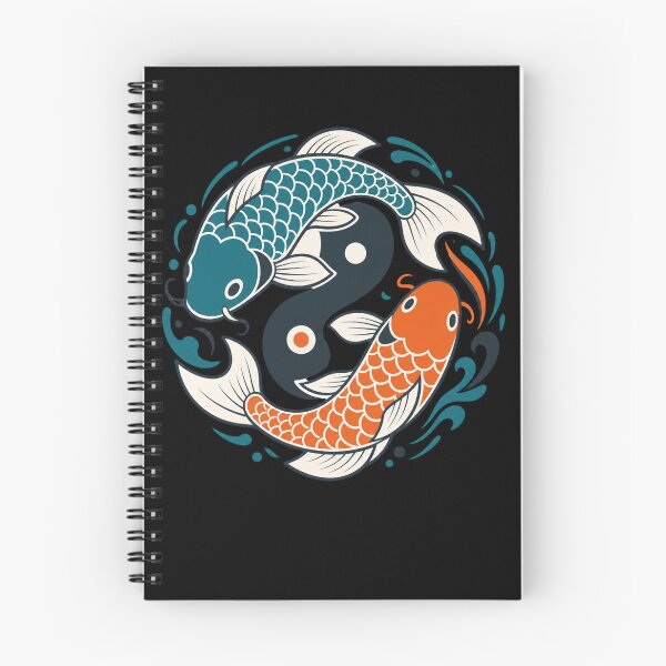 Item preview, Zen Japanese Koi Fish Yin Yang Harmony Design designed and sold by BearLoveDesign.
