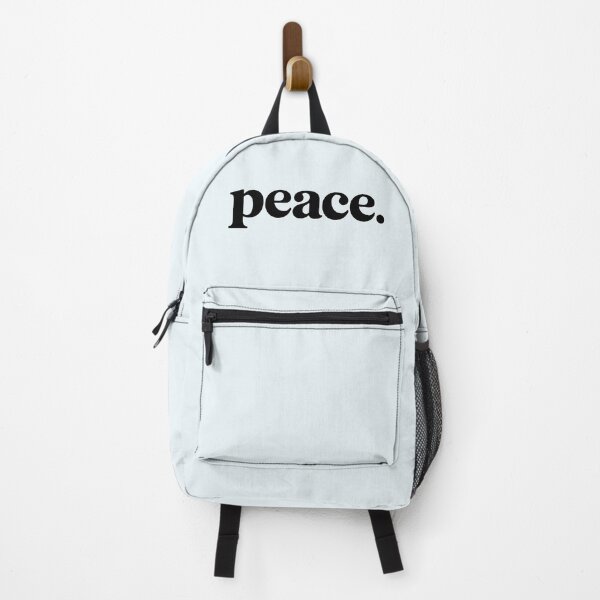 Item preview, peace. – Minimalist Mindfulness Typography designed and sold by Jollys-ArtShop.