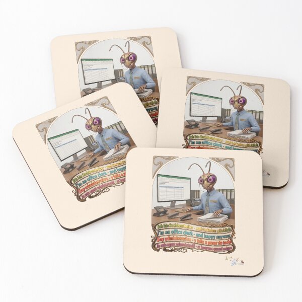 Item preview, Grasshopper JOGUE by HERMIE: Office Clerk Administration Job Pop Art designed and sold by HERMIE-design.