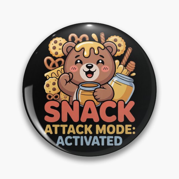 Item preview, SNACK ATTACK MODE ACTIVATED designed and sold by 123ks.