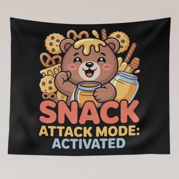 Item preview, SNACK ATTACK MODE ACTIVATED designed and sold by 123ks.