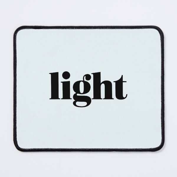 Item preview, light. – Minimalist Inspirational Typography designed and sold by Jollys-ArtShop.
