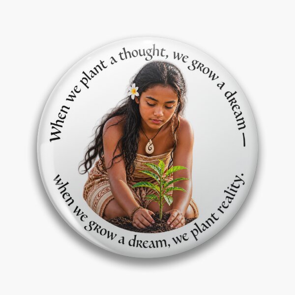 Item preview,   	 Polynesian Vision Chiasmus Proverb - When we plant a thought | Island Wisdom Art designed and sold by ShakaLife.org.