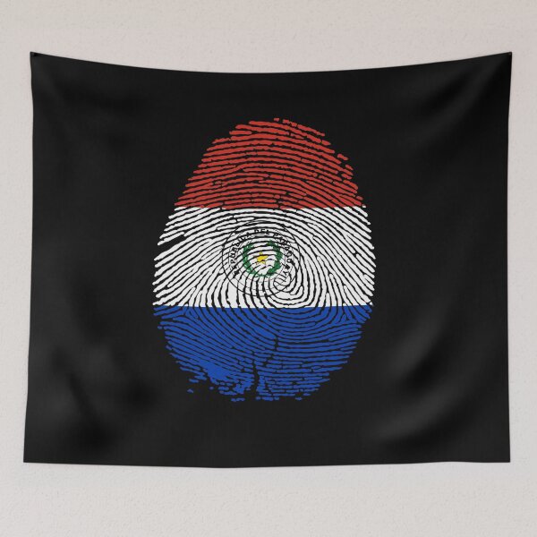 Item preview, Paraguay Flag South American Pride Design designed and sold by Azeecreate009.
