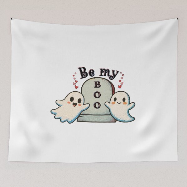 Item preview, Be My Boo - Cute Halloween Ghosts & Tombstone designed and sold by SunandShade.