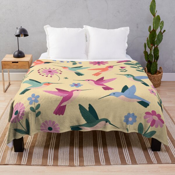 Item preview, multiple hummingbirds and flowers designed and sold by 123ks.