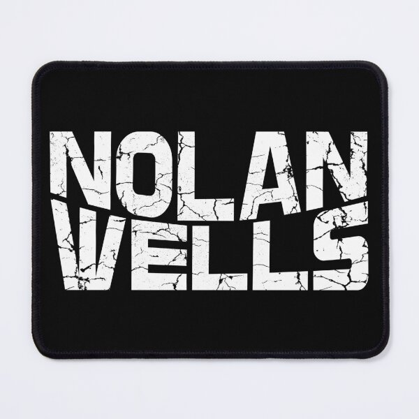 Item preview, Nolan Wells Minimalist Name Typography Design designed and sold by Teetreasure2.