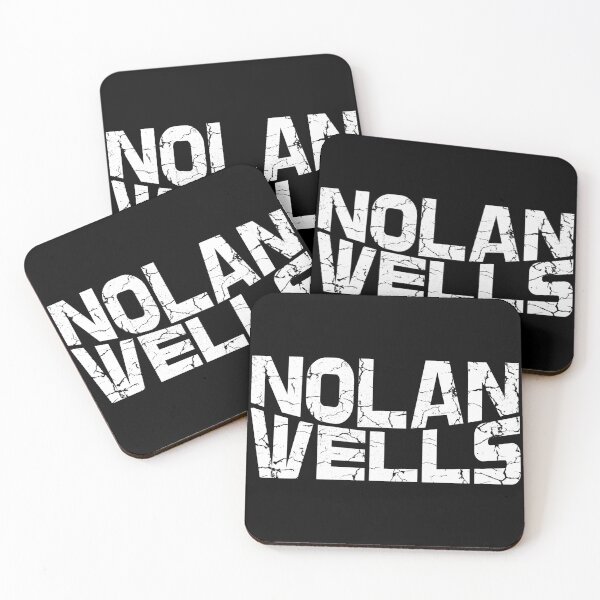 Item preview, Nolan Wells Minimalist Name Typography Design designed and sold by Teetreasure2.
