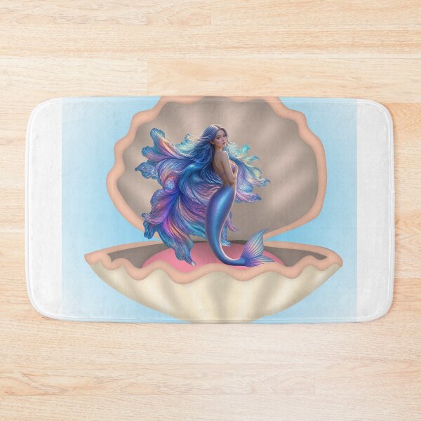 Item preview, Mermaid in the seashell designed and sold by AdonnelArts.