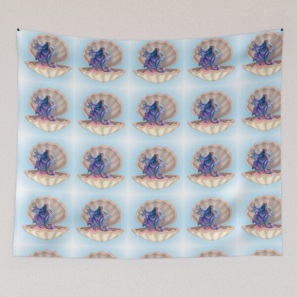 Item preview, Mermaid in the seashell designed and sold by AdonnelArts.