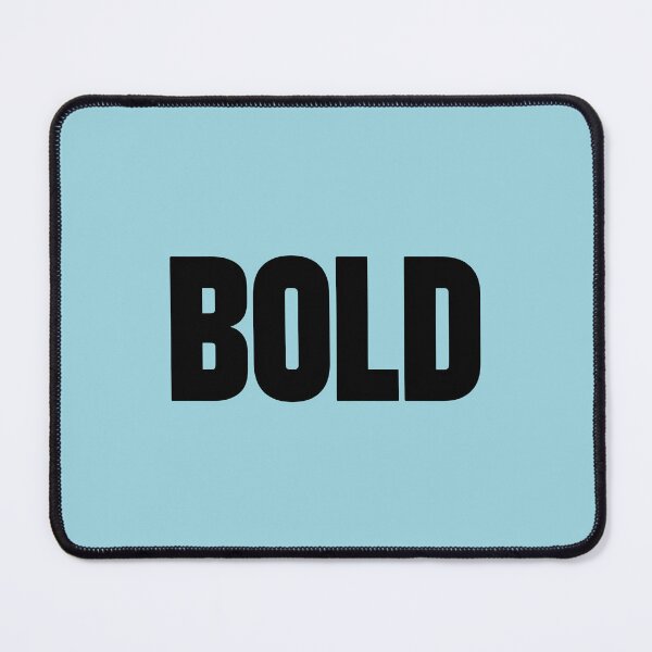 Item preview, BOLD. – Minimalist Bold Typography Statement designed and sold by Jollys-ArtShop.