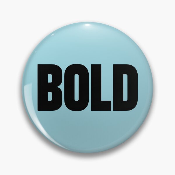 Item preview, BOLD. – Minimalist Bold Typography Statement designed and sold by Jollys-ArtShop.