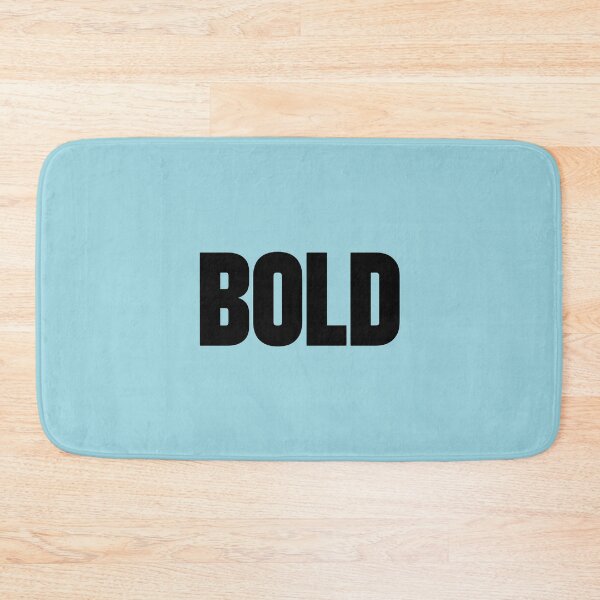 Item preview, BOLD. – Minimalist Bold Typography Statement designed and sold by Jollys-ArtShop.