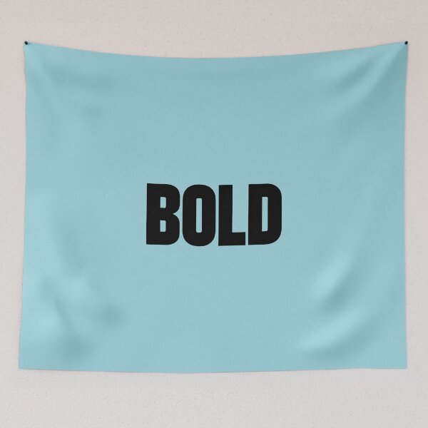 Item preview, BOLD. – Minimalist Bold Typography Statement designed and sold by Jollys-ArtShop.