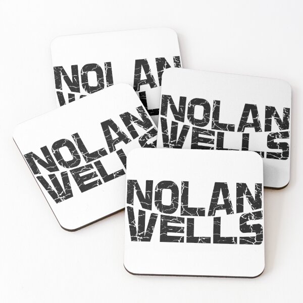 Item preview, Nolan Wells Minimalist Name Typography Design designed and sold by Teetreasure2.