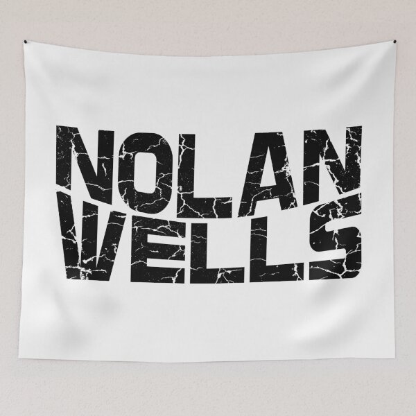 Item preview, Nolan Wells Minimalist Name Typography Design designed and sold by Teetreasure2.