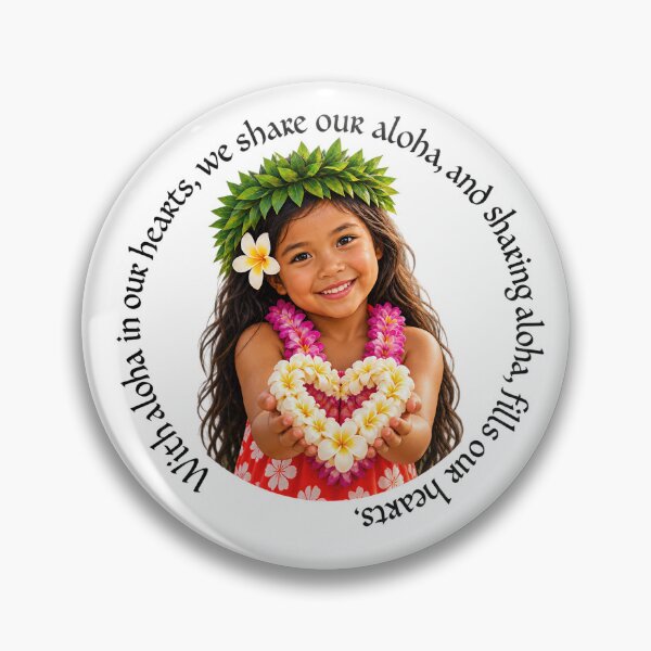 Item preview,   	 Hawaii Aloha Chiasmus Proverb - With aloha in our hearts | Island Wisdom Art designed and sold by ShakaLife.org.