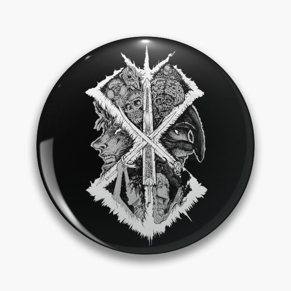 Item preview, Brand of Sacrifice Berserk Symbol - Dark Fantasy Manga Emblem designed and sold by DanisPixieArt.