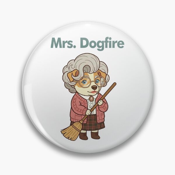 Item preview, Dog with a suspicious resemblance to Mrs. Doubtfire designed and sold by Color-inch.